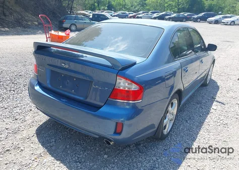 2009 Subaru Legacy 2.5I from USA, damaged, VIN 4S3BL616597218784